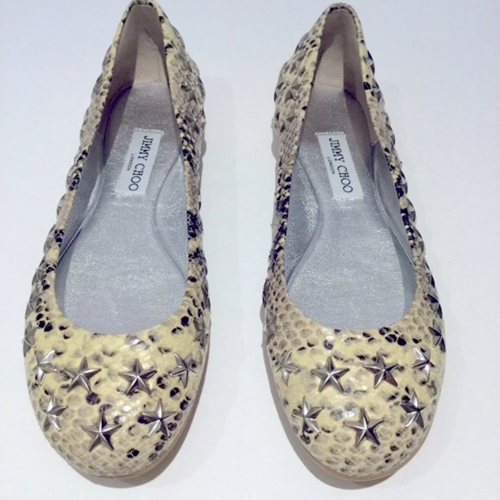 JIMMY CHOO FLAT SHOES - Picture 2 of 3